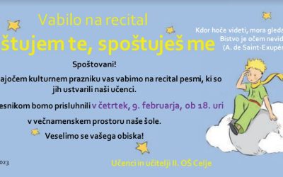 SPOŠTUJEM TE, SPOŠTUJEŠ ME